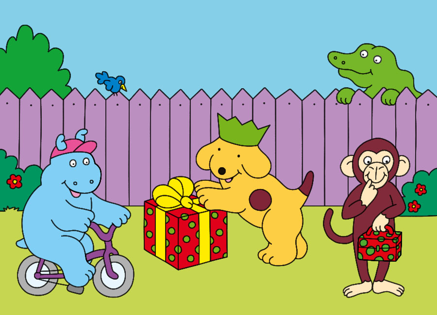 spot's birthday party artwork